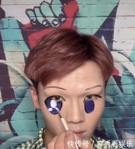 成品|美妆大神仿水冰月,本以为是瞎画,看到成品这声师傅我喊了!