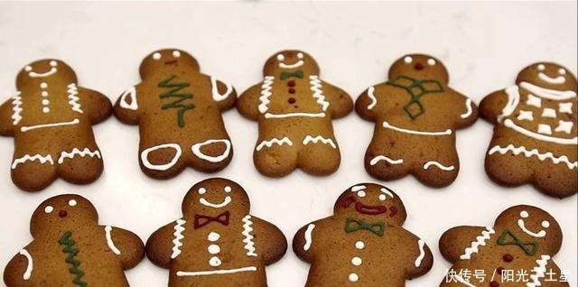 圣诞节手把手教你做有意思的姜饼小人,真的有传统手工的味道