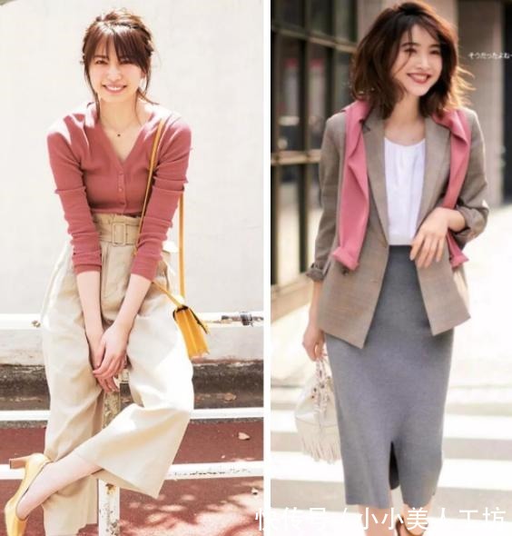 左图 美不美、看配色,简单的“三色”搭配法,让你穿衣更高级