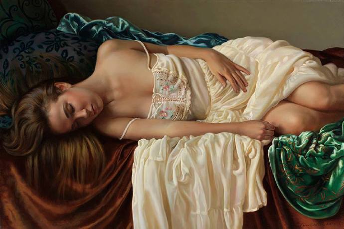 美国&美国艺术家埃文·威尔逊(Evan?Wilson)写实油画作品欣赏