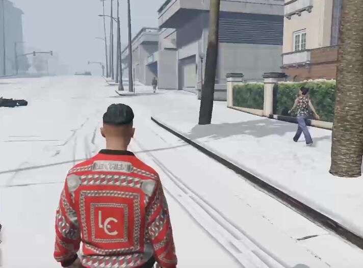 交融|在《GTA5》中“过大年”是什么感觉？朋友齐聚一堂，虚拟现实交融！