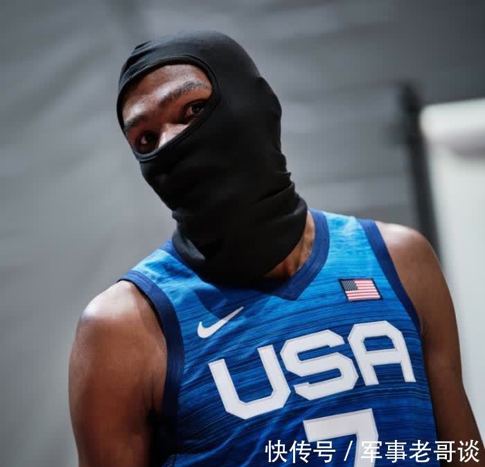 忍者装扮|美国队拍定妆照!杜兰特忍者装扮抢镜,阿德巴约发推投诉:你以大欺小!
