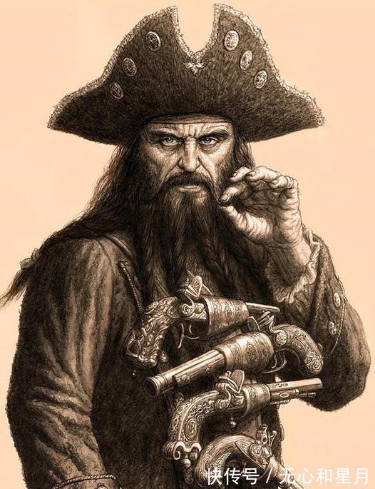 爱德华·蒂奇|《海贼王》最大反派原型,聊聊海盗“教父”爱德华·蒂奇