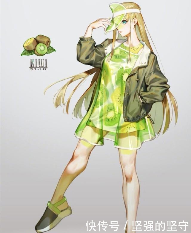 万物皆可拟人化,水果化身小姐姐,西红柿让人心动