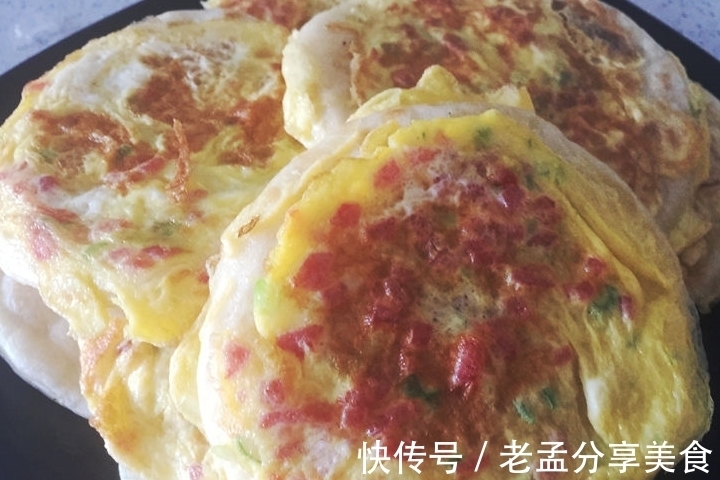 晚上用筷子搅一搅和好面,早上十多分钟暄腾腾的早餐鸡蛋饼上桌