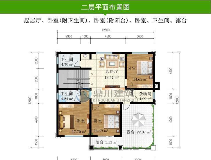 占地面积|农村别墅千千万,还是二层好,5款二层农村别墅,建房好户型