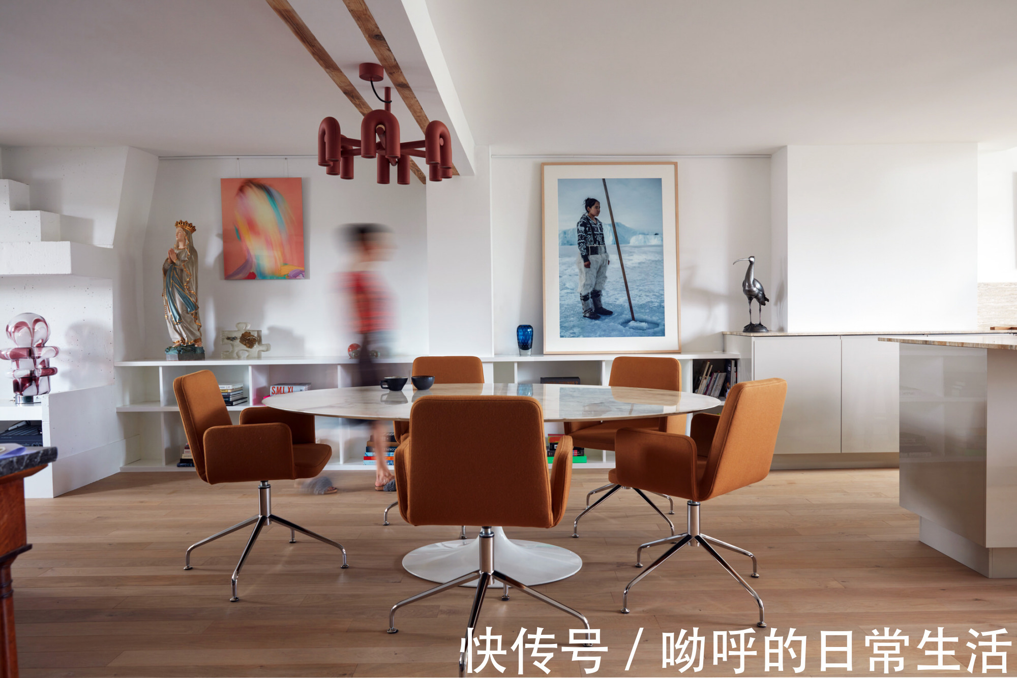 木镶板|Manuelle Gautrand丨 巴黎日晷公寓