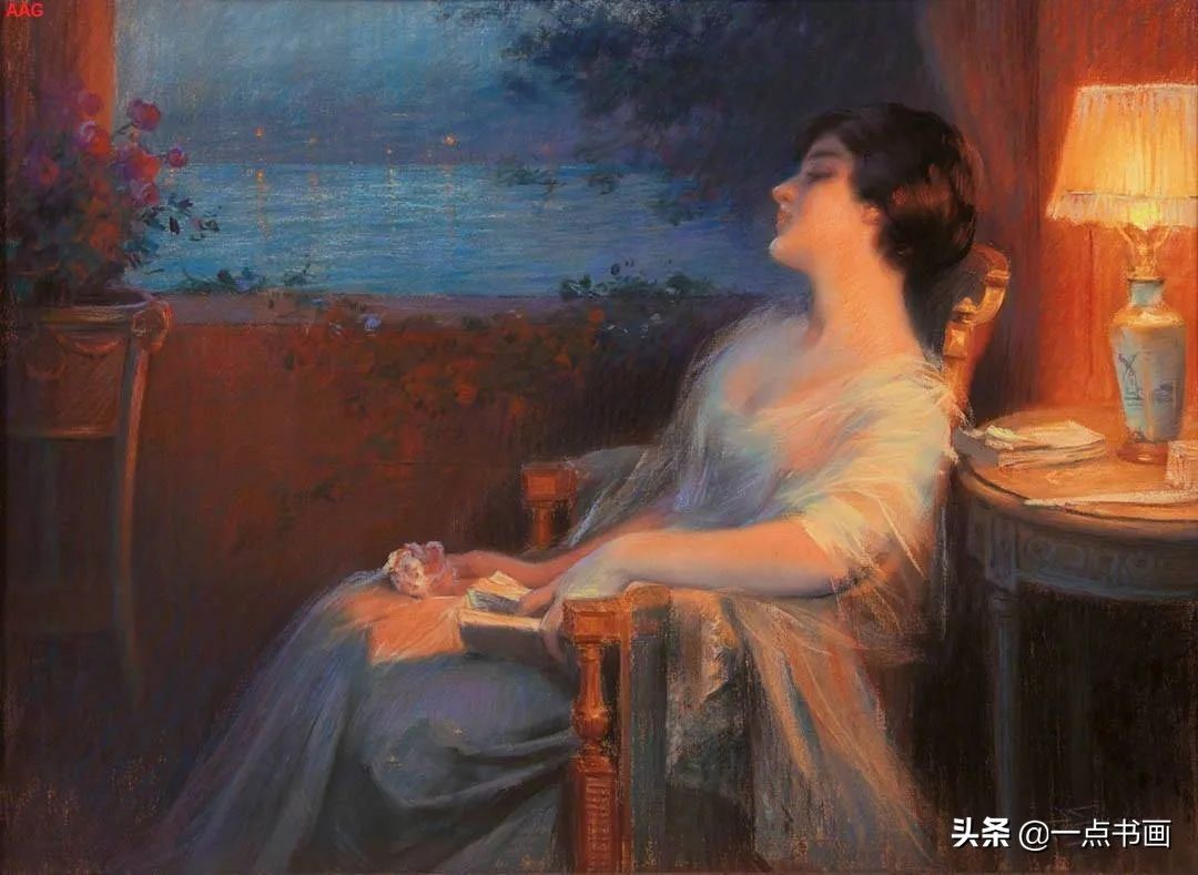 精致@他笔下的女子细腻精致,光泽诱人