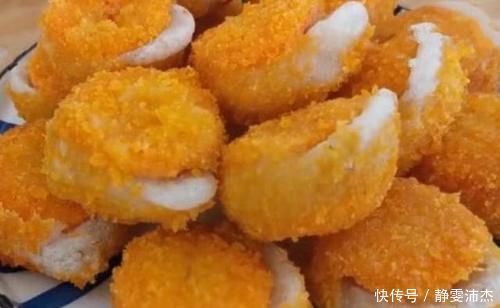 用糯米粉创作了一道甜点,出锅老公竖大拇指,孩子搂着一盘吃不够