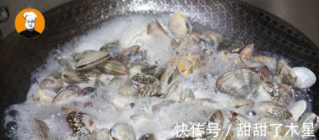 小葱|炒花甲用水煮就错了,教你不用一滴水炒花甲,干净无沙还不腥!
