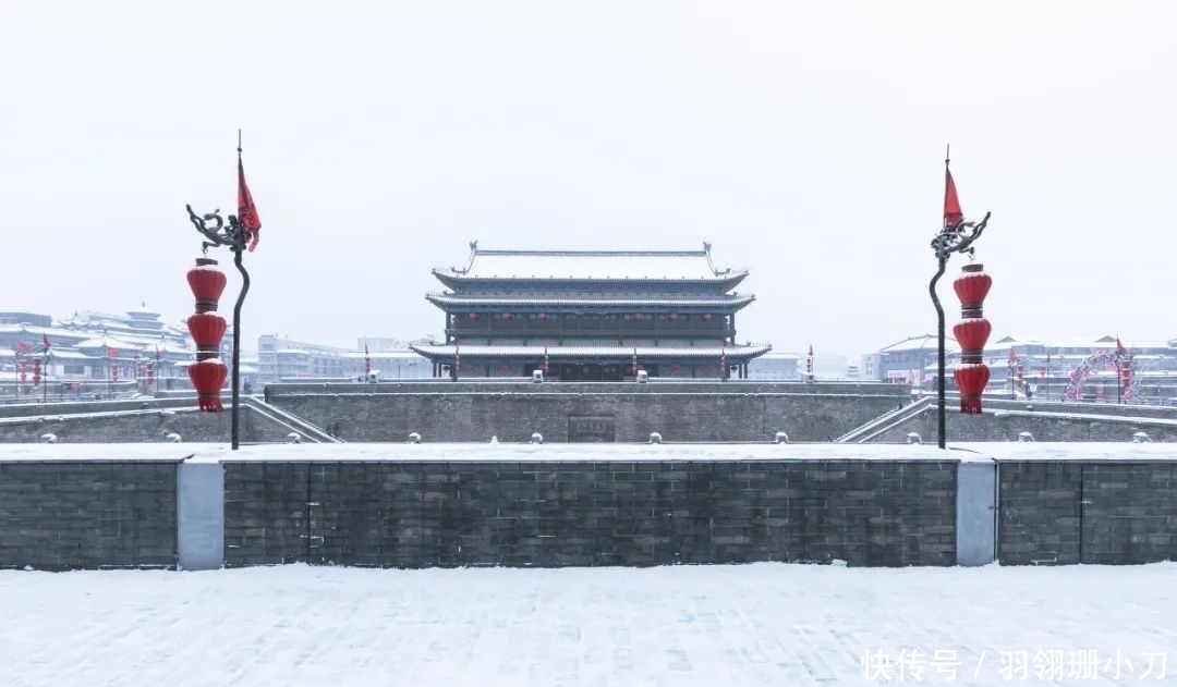 一场雪，西安就穿越回了长安！！