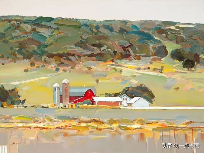 科特&他的绘画是光与色的交响乐,充满着前卫和时尚