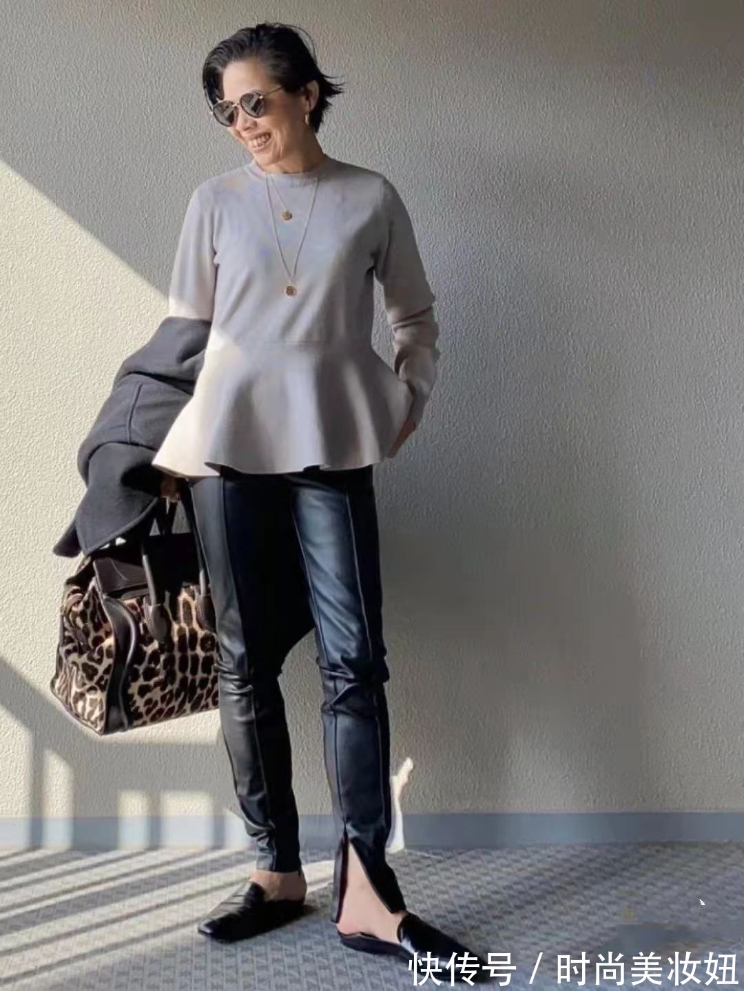 搭配|身高150+,58岁,她靠穿搭“逆龄”,是中年小个子不能错过的搭配