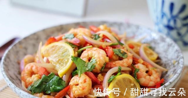 爽口|天气热,大虾我家就爱这么做,清新解腻酸爽开胃,一人一盘不过瘾!