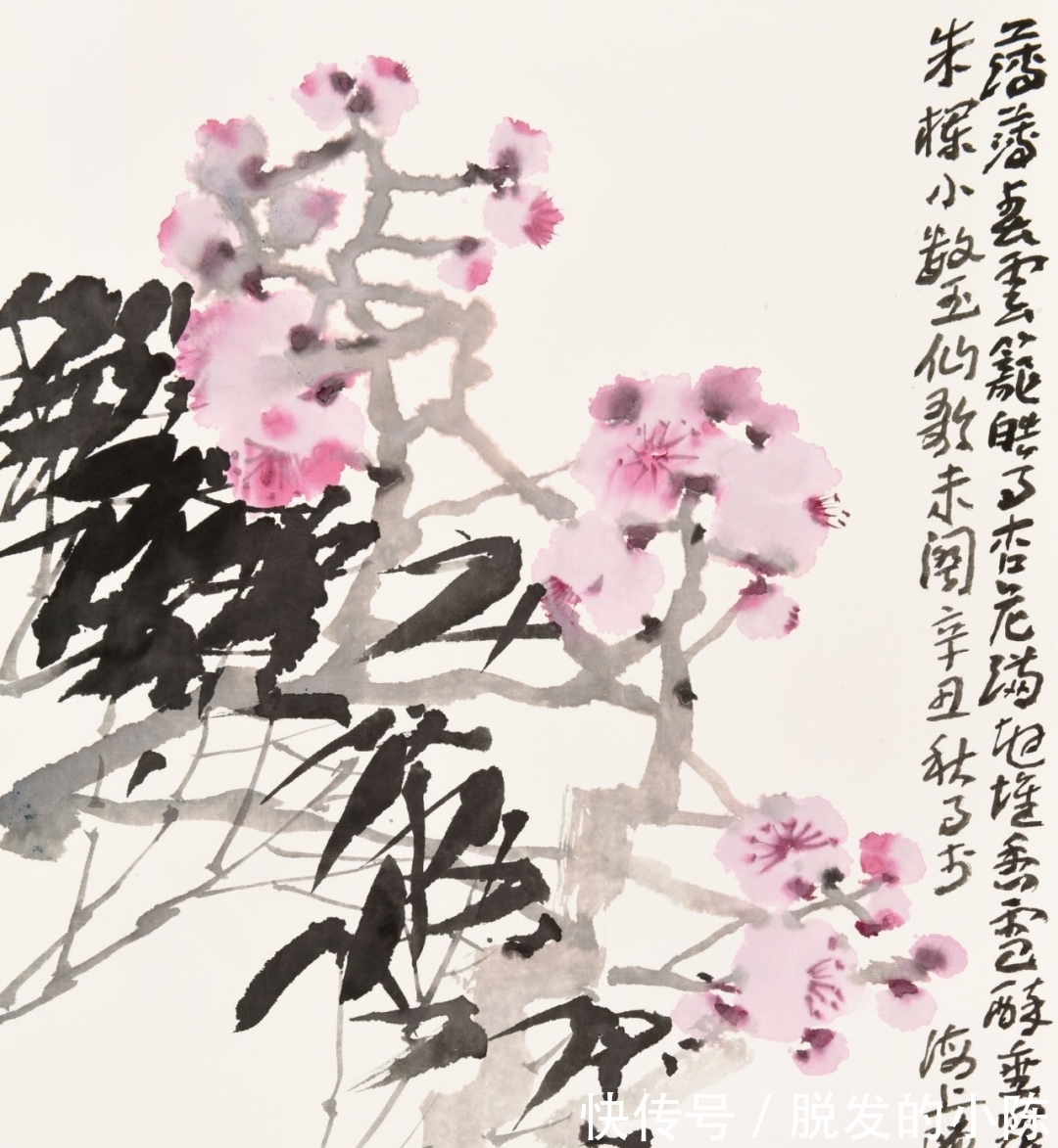 上海市&海派著名画家,陈琪先生的四季水墨花卉赏读