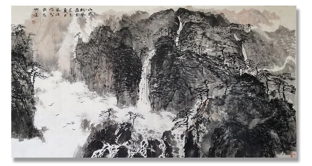 天津美术学院|「?唐凤岐」|丹青追梦 水墨本色-中国当代书画名家个人云展览