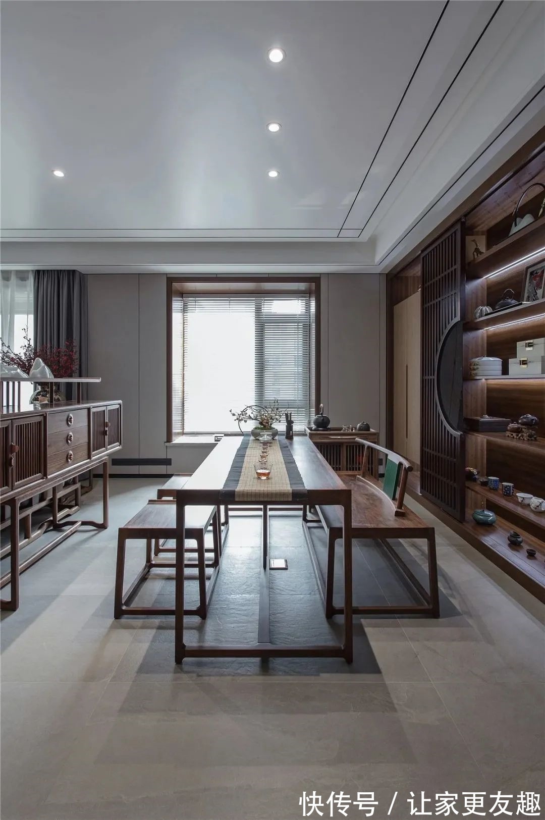 东方美学|国潮正热!150㎡新中式装修,美得很高级