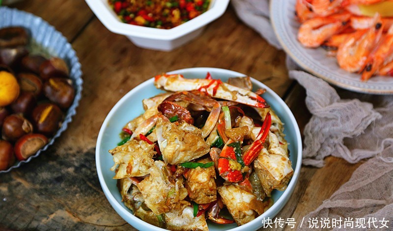 做法|无保留分享《姜葱炒蟹》简单详细做法,味道鲜美