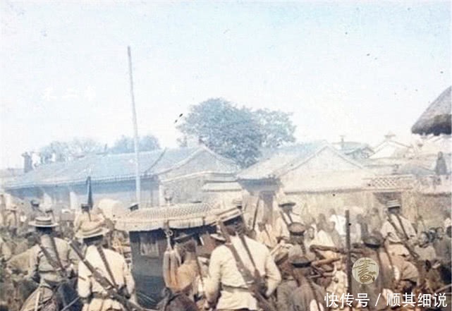 回銮|慈禧太后西逃回銮老照片:盛景不复返,宫门外混乱不堪尽显衰败