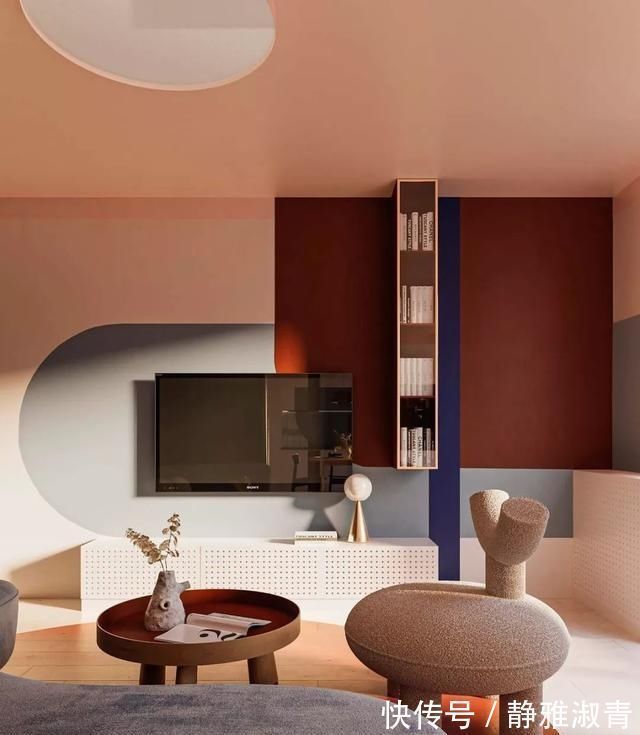 客厅|70㎡一居,把客厅当主卧,把主卧做儿童房,这才是真正的亲子宅