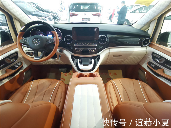 商务车|奔驰V260L高顶全隔断4+2,爱马仕联名独家私人定制