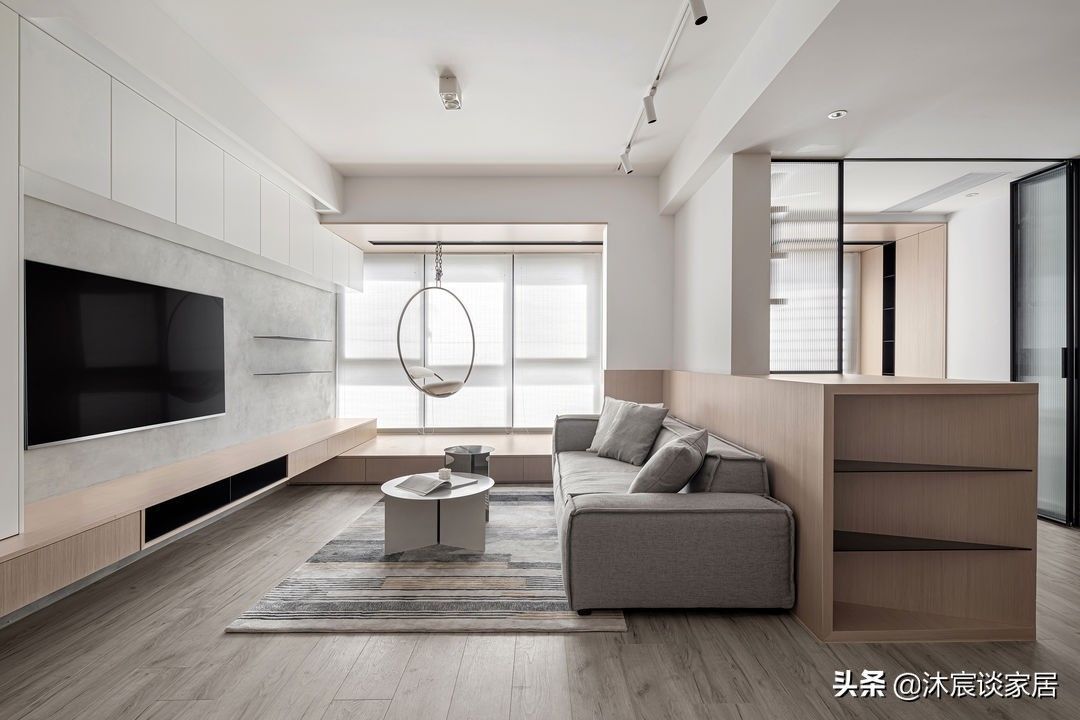 家居|他的新家，走进那一刻，幸福感立即涌现，干净清爽的氛围十分美好