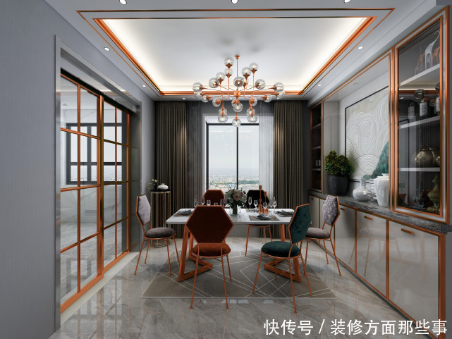 装修风格|131平现代三居室低调婉转的华贵，赋予人更好的视觉效果