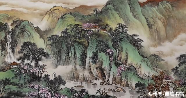 高飞|高飞作品:青山碧水云飞天