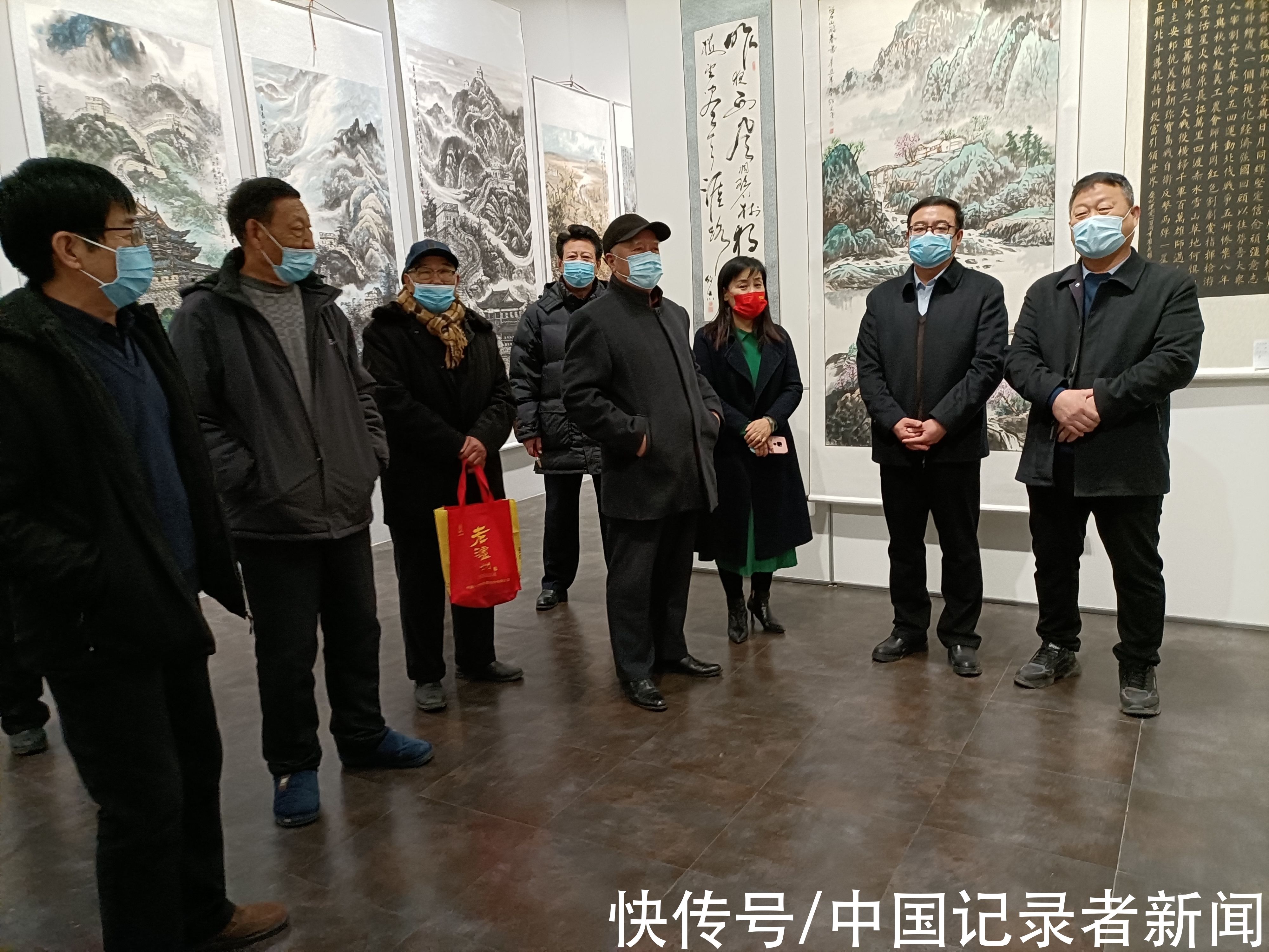 书画展&“中国梦 长城魂”迎新春书画展在河北固安文博馆成功举行