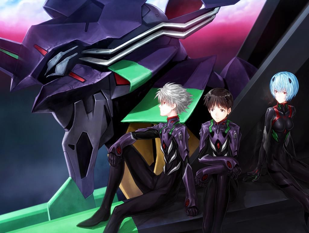 初号机生吃使徒图片