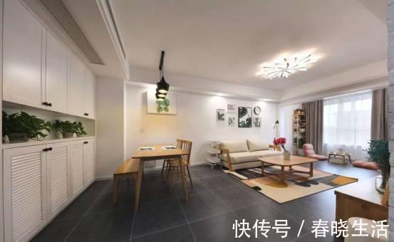 厨房|刚打扫完入住的新家，整体好看，就是开放式厨房有点小遗憾