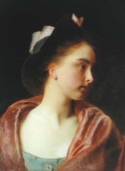 女性!著名画家布罗格的得意门生古斯塔夫的女性油画,太美了!