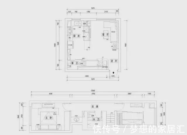 客卫门|90㎡简约小复式装修,总造价21万,谁见谁夸,门槛都快被踩断了