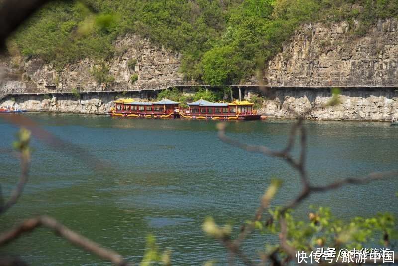 一景区：被誉为“北方三峡”、河南的“桂林山水”，比云台山还大