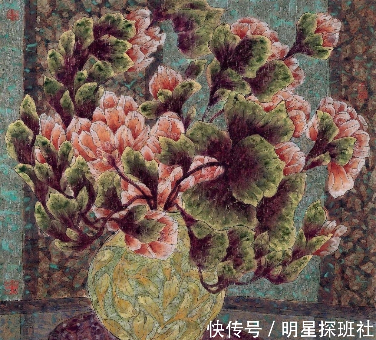 绘画作品|「津门网」陈向迅的绘画作品色彩丰富笔墨厚重，更偏向于装饰绘画