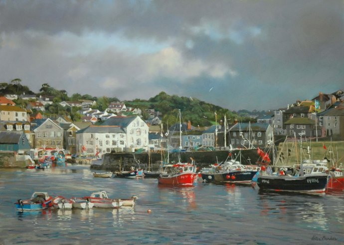 Peter#英国Peter Barker油画风景(二)