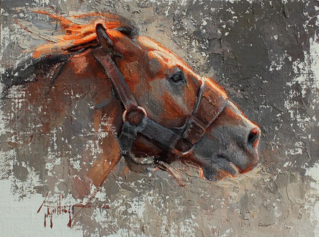 画家|美国90后美女画家,画马堪称一绝!