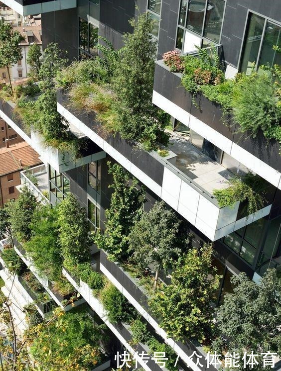 住房|成都第四代住房走红,30层高楼长满树木,每位业主都有私人庭院!