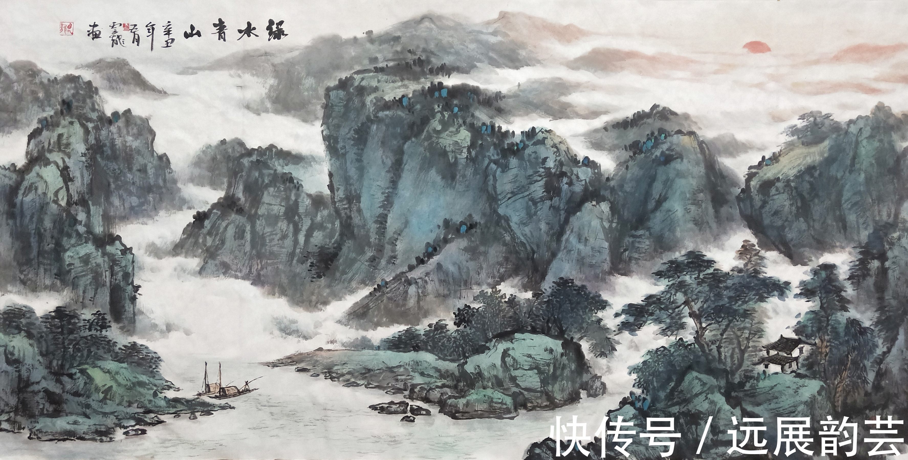 美术学院@「翰墨名家」画家白云龙艺术作品赏析_