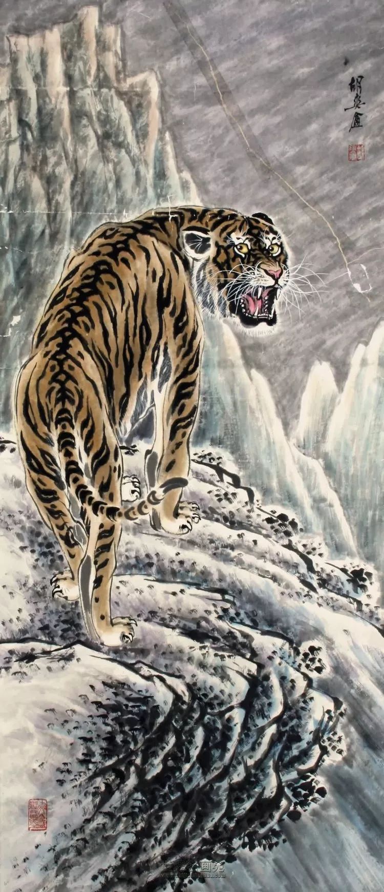 包国勇#胡爽庵:被埋没的现代画虎大师