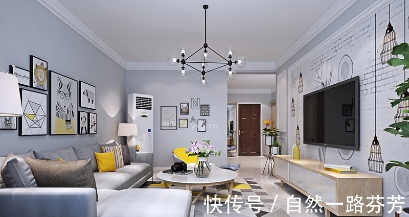 电视背景墙|电视墙别老土了，现代流行这样设计