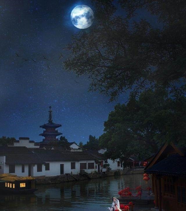 钟声#一场伟大的失眠,诗人一首诗就名垂千古,成就唐诗最著名之作