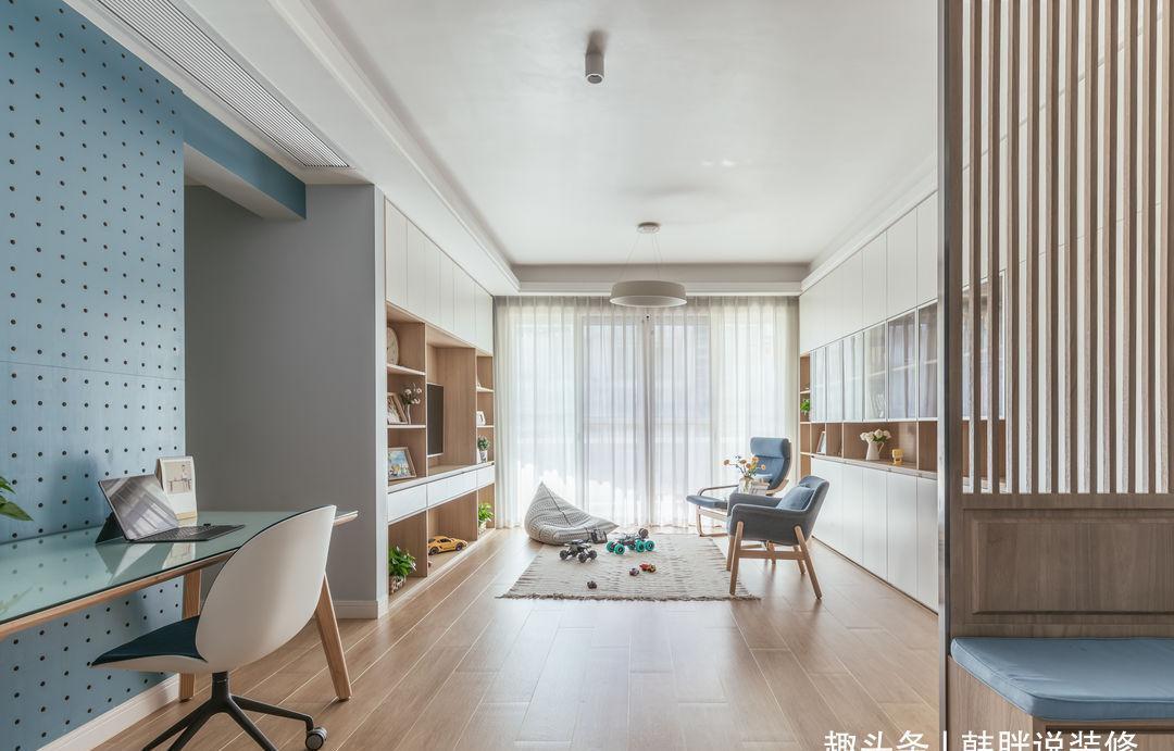 装修|新房坚持“去客厅化”,进门就被玄关吸引了,这样装修太有远见了