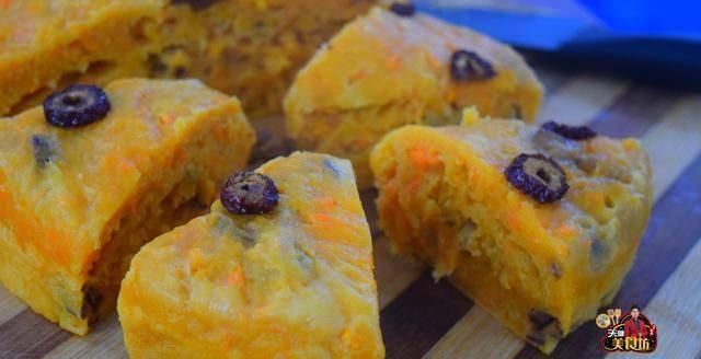  解馋|地瓜别总是煮着吃完，加1盘小麦面粉，教你做美味的地瓜发糕，解馋解饿