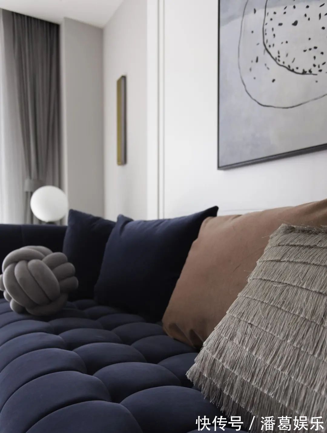 情趣|180㎡浪漫小窝,蓝与粉、灰与白,优雅情趣,轻松舒适