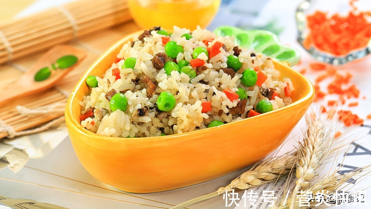 咸肉|教你做立夏必吃的传统美食“立夏饭”，粒粒分明，润而不腻