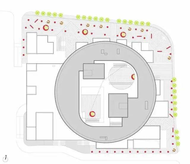 上海新环广场，传统与现代相融的巨型“圆环”建筑