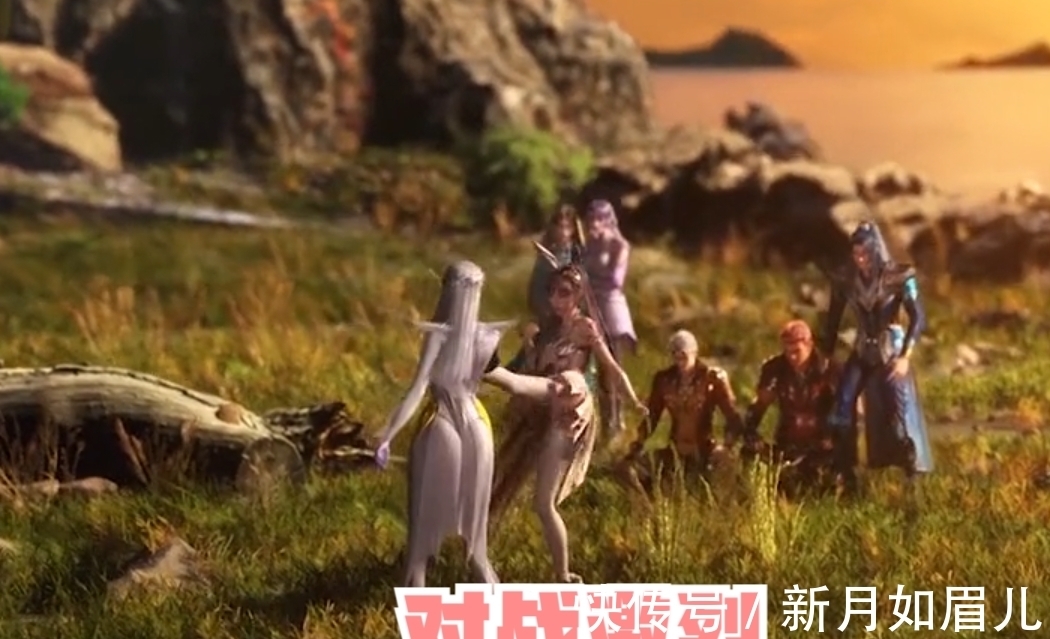 对战|斗罗大陆:小舞穿黑丝打架,姿势很带感,腿是真心好看,画面养眼