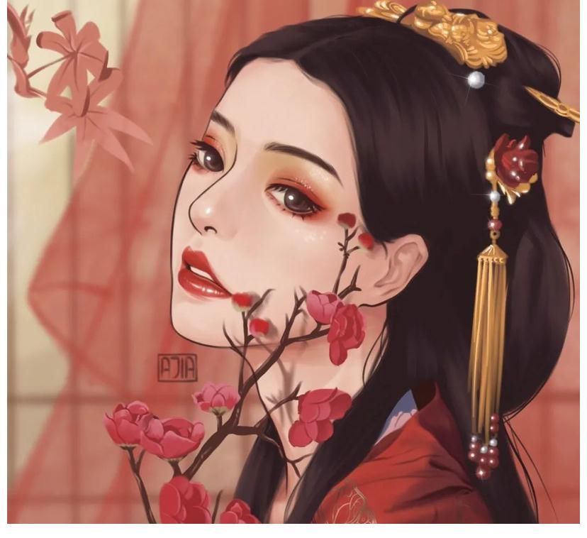 精致|精致古风女头