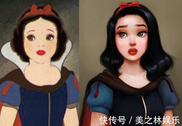 爱洛公主|迪士尼公主加上高光什么样爱洛公主细节满满，贝儿公主颜值降低！